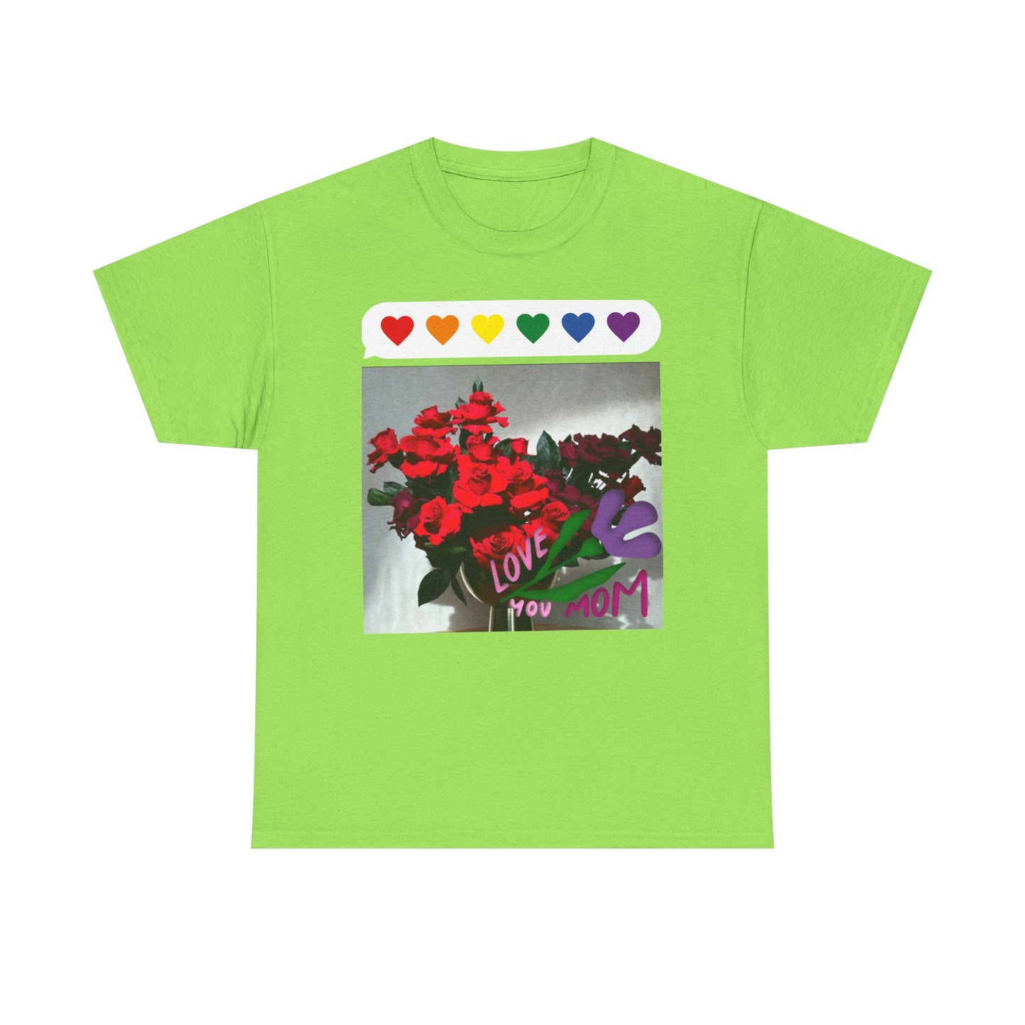 Heartfelt Love Unisex Heavy Cotton Tee for Mom