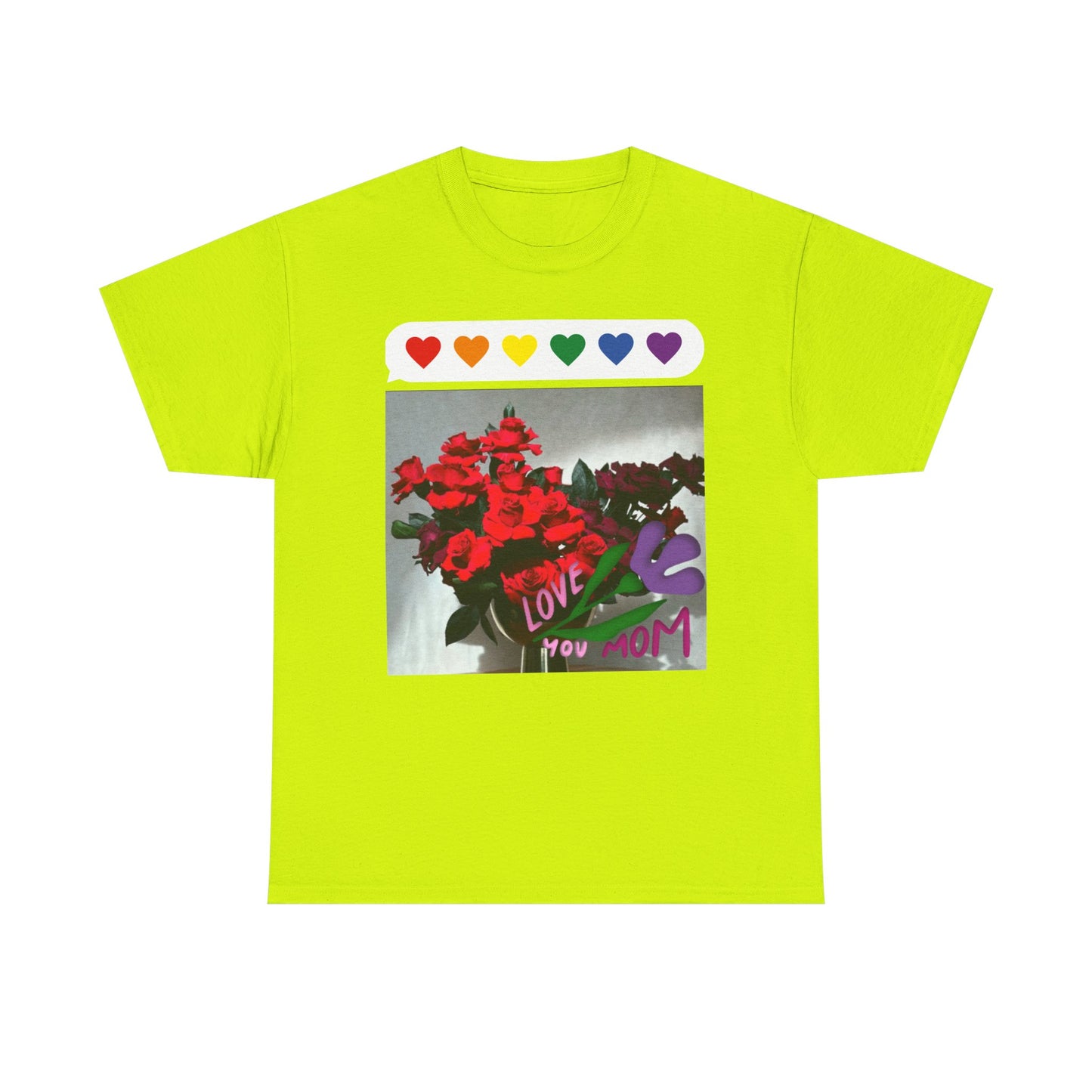 Heartfelt Love Unisex Heavy Cotton Tee for Mom