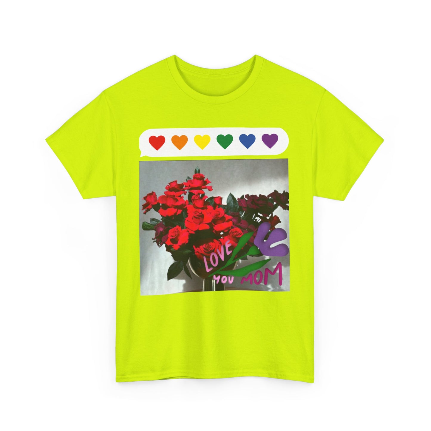 Heartfelt Love Unisex Heavy Cotton Tee for Mom