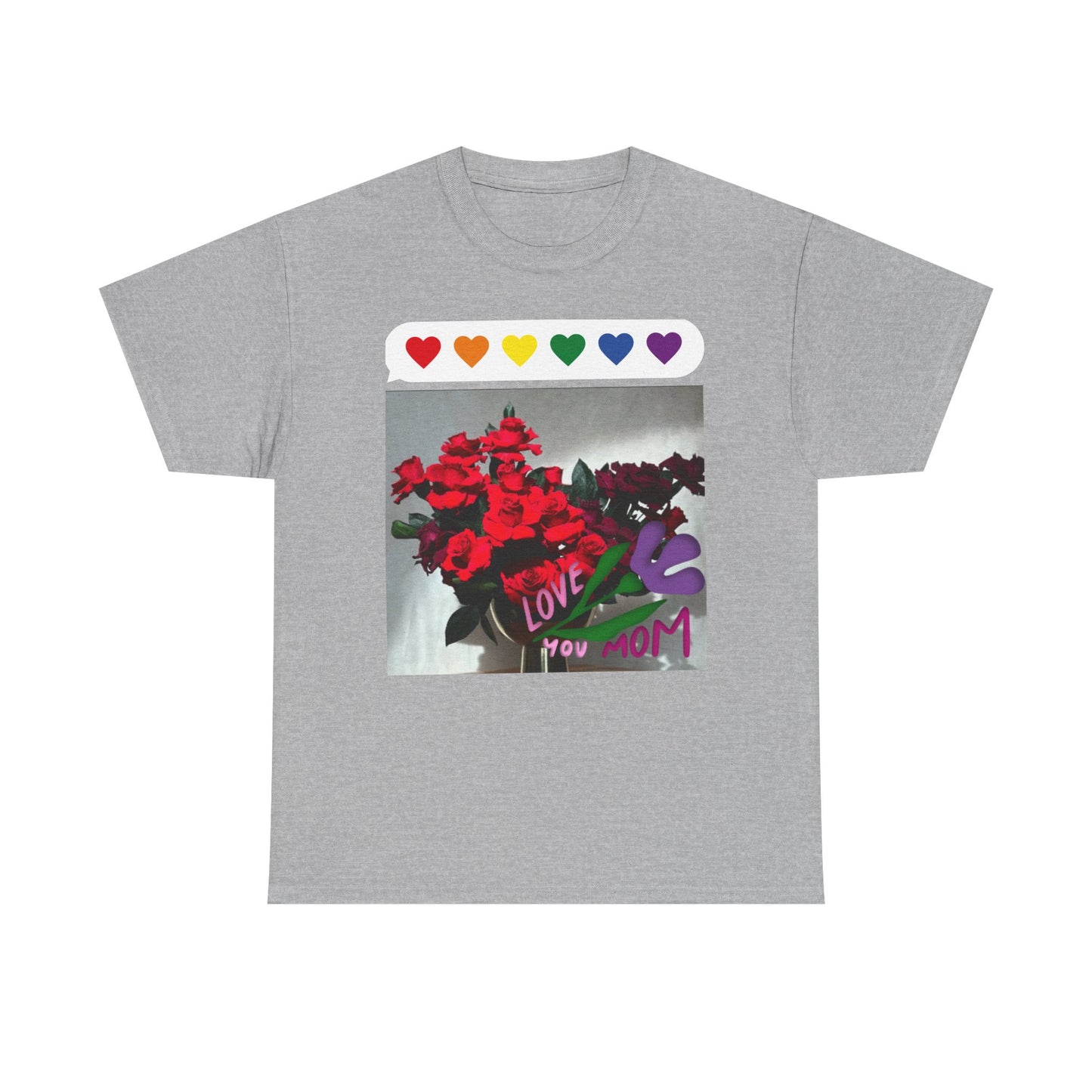 Heartfelt Love Unisex Heavy Cotton Tee for Mom