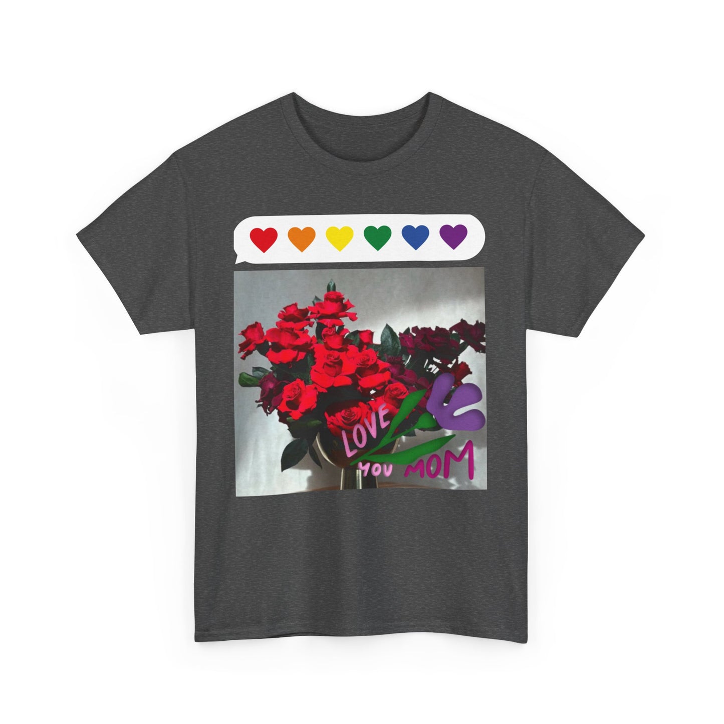 Heartfelt Love Unisex Heavy Cotton Tee for Mom