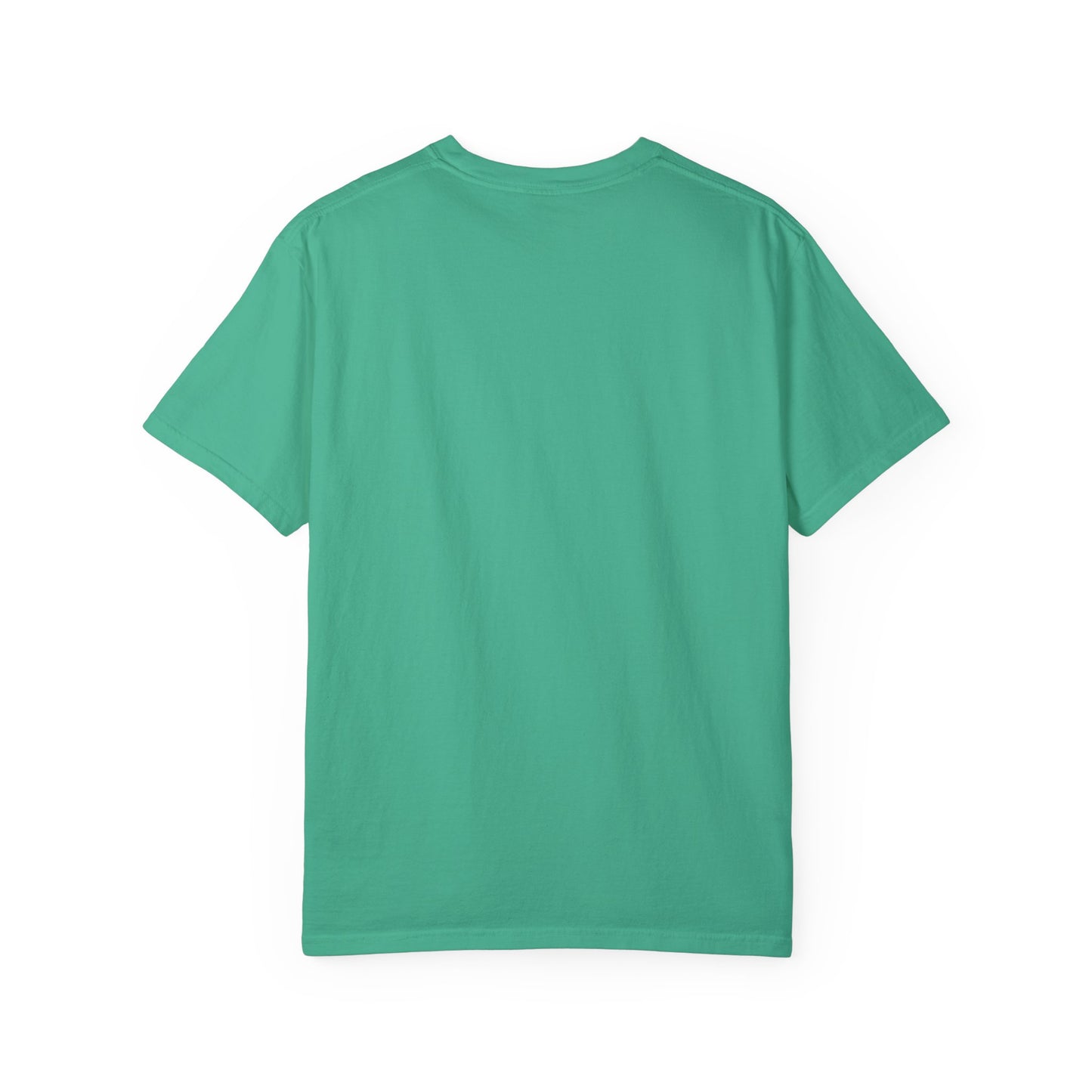 Kenya & USA Collage T-Shirt - Unisex Garment-Dyed Tee, Unique Animal & Flag Design