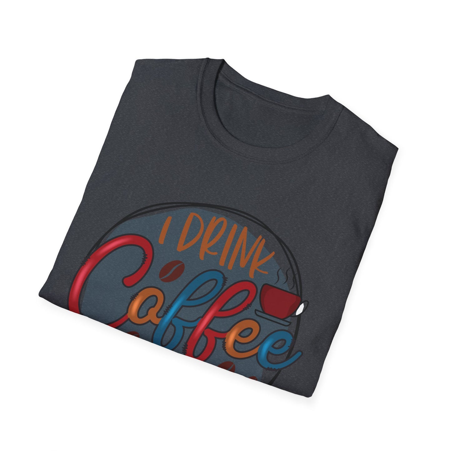 Coffee Protection Unisex T-Shirt, Funny Coffee Lover Gift, Casual Kitchen Tee, Perfect for Birthdays, Coffee Shop Wear