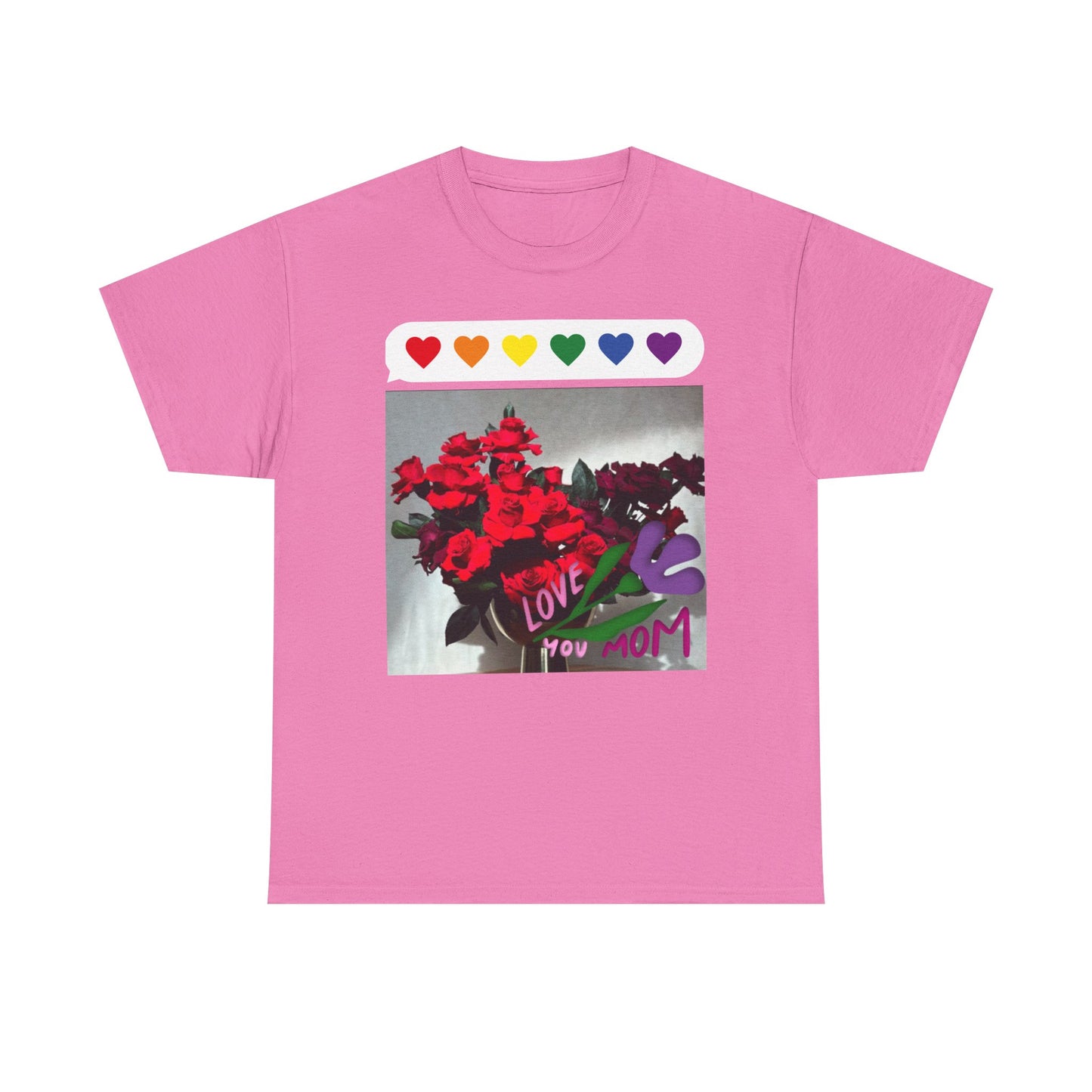 Heartfelt Love Unisex Heavy Cotton Tee for Mom