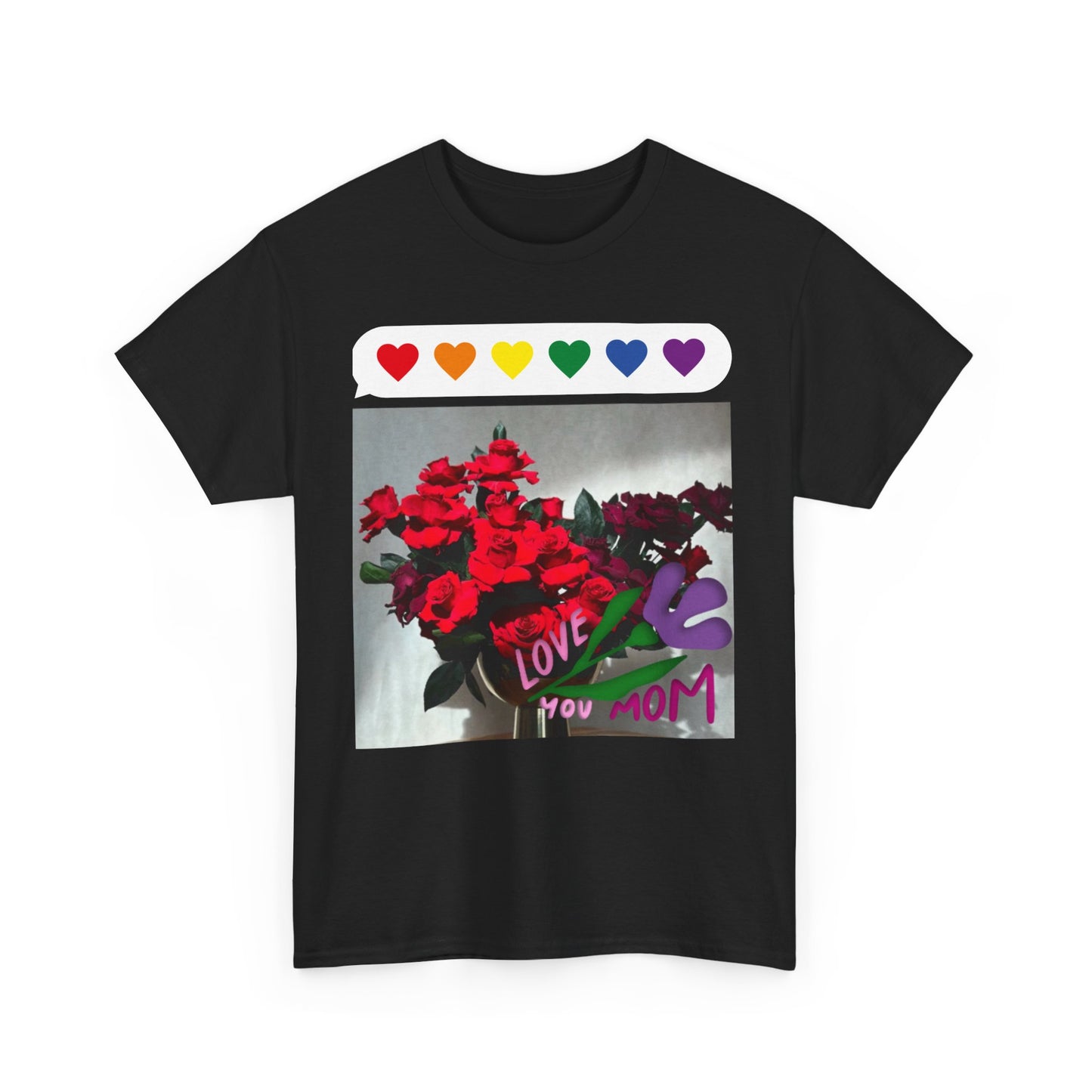 Heartfelt Love Unisex Heavy Cotton Tee for Mom