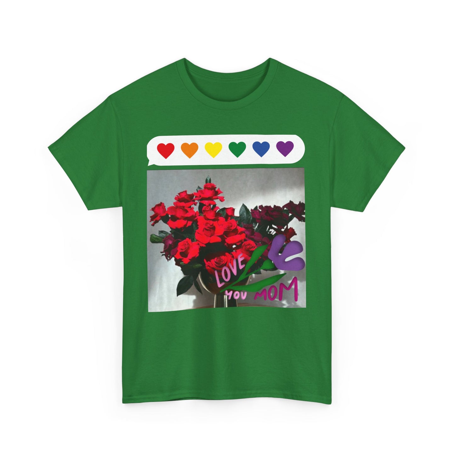 Heartfelt Love Unisex Heavy Cotton Tee for Mom