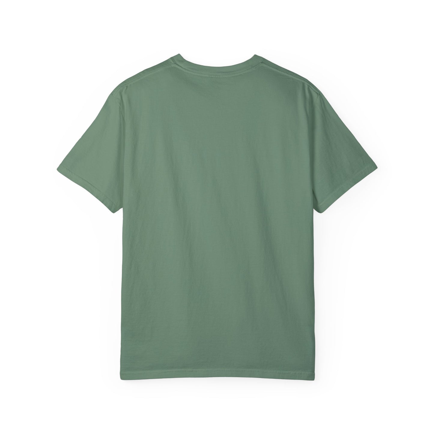 Kenya & USA Collage T-Shirt - Unisex Garment-Dyed Tee, Unique Animal & Flag Design