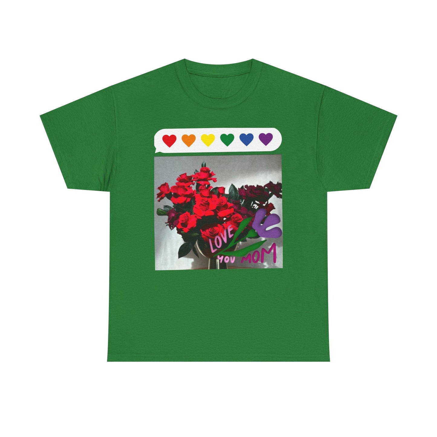 Heartfelt Love Unisex Heavy Cotton Tee for Mom