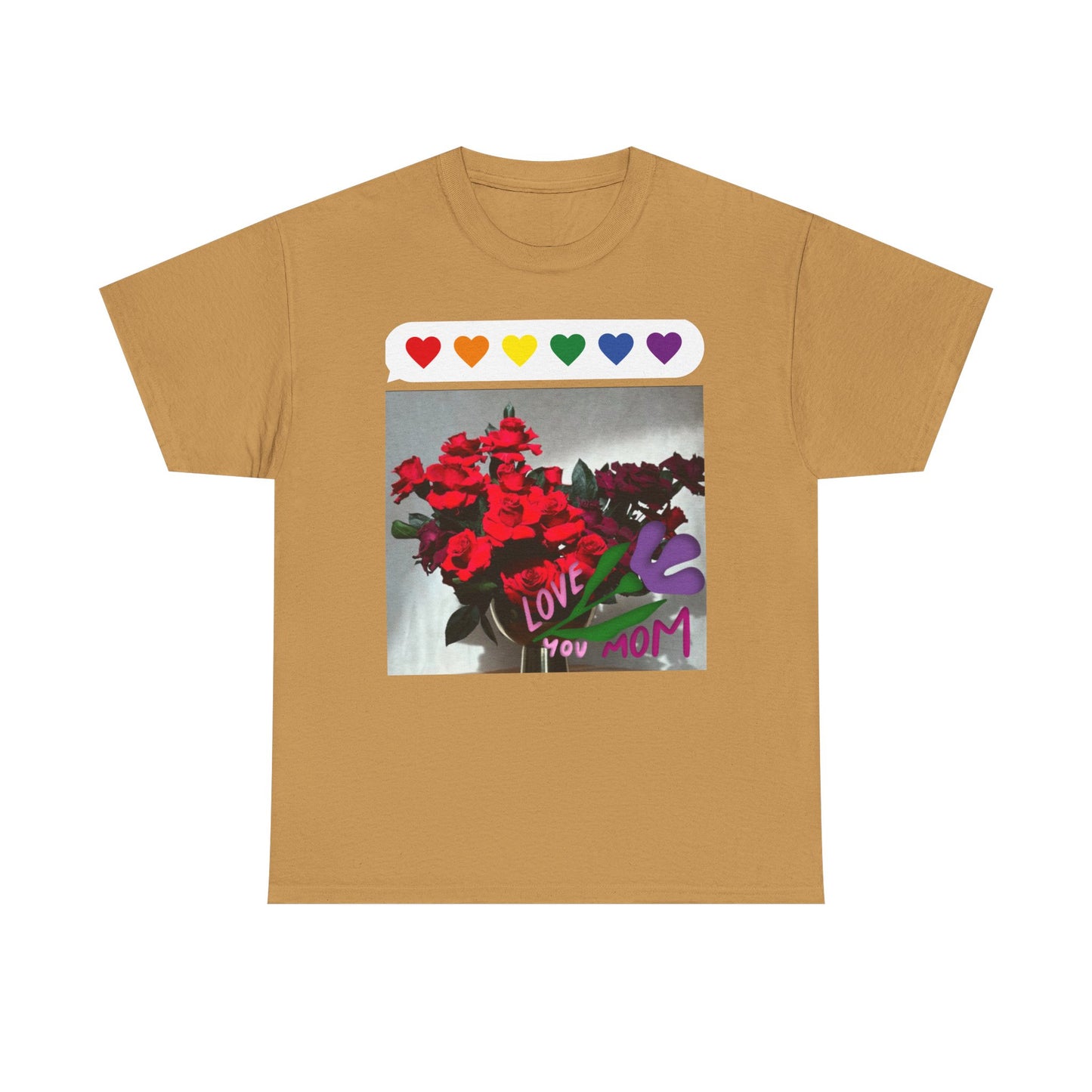 Heartfelt Love Unisex Heavy Cotton Tee for Mom