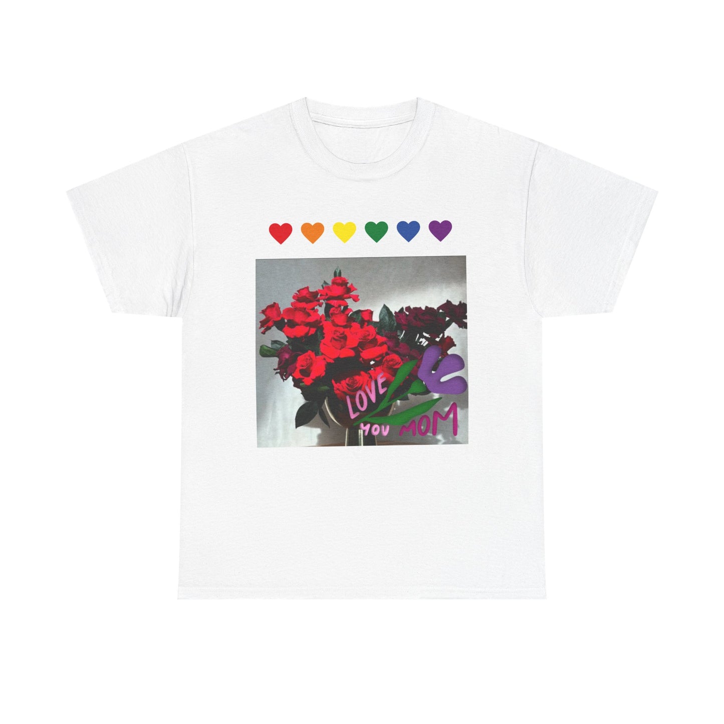 Heartfelt Love Unisex Heavy Cotton Tee for Mom
