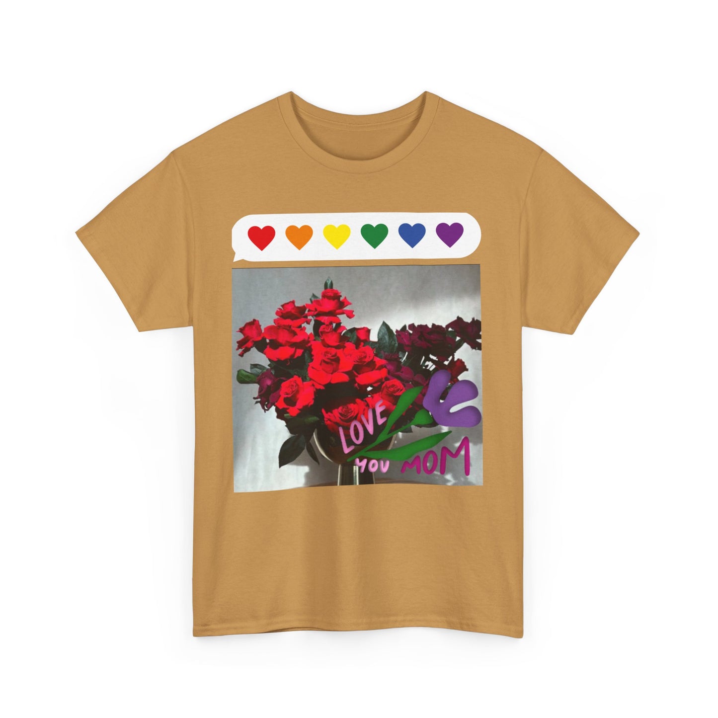 Heartfelt Love Unisex Heavy Cotton Tee for Mom