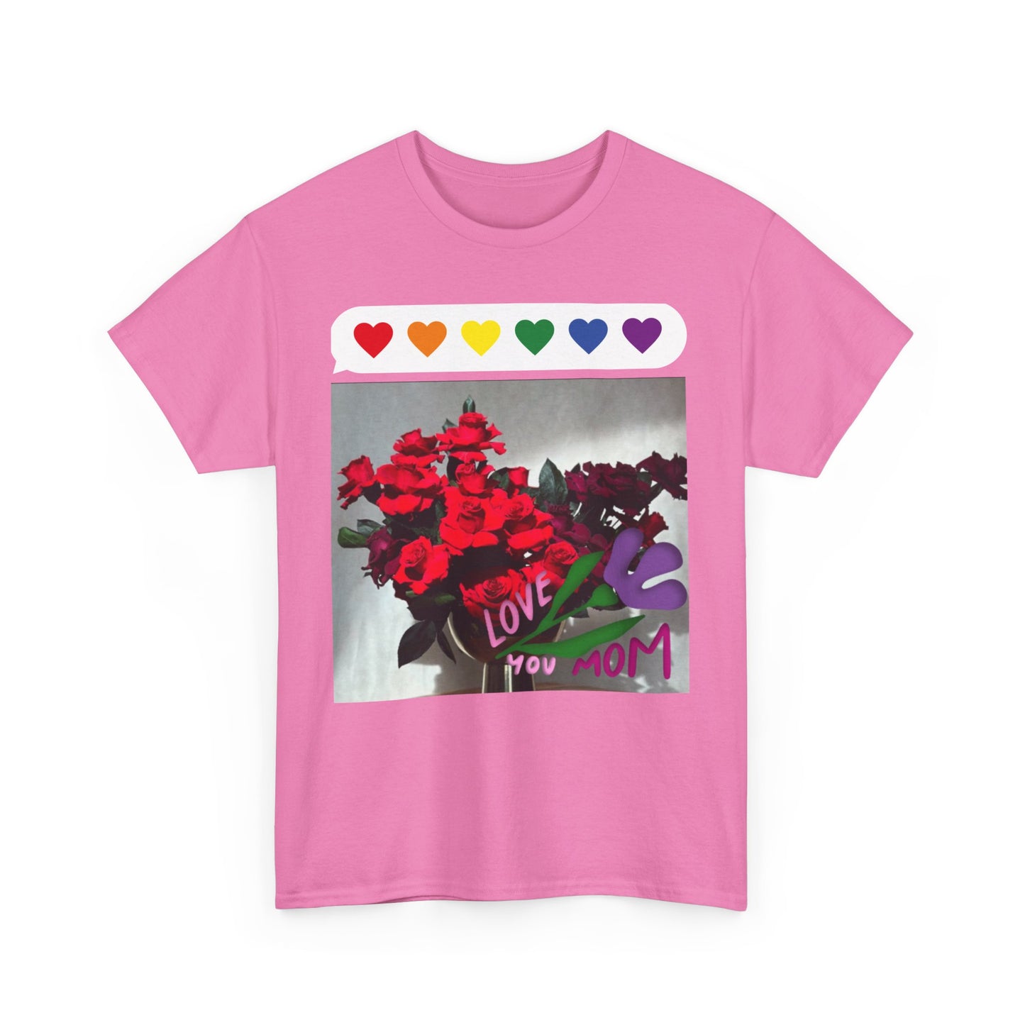 Heartfelt Love Unisex Heavy Cotton Tee for Mom