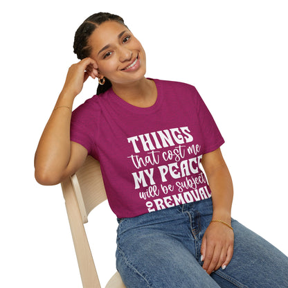 Unisex Softstyle T-Shirt with Motivational Quote - Perfect Gift for Self-Care & Mindfulness, Affirmation Tee, Relaxation Wear, Casual [...]