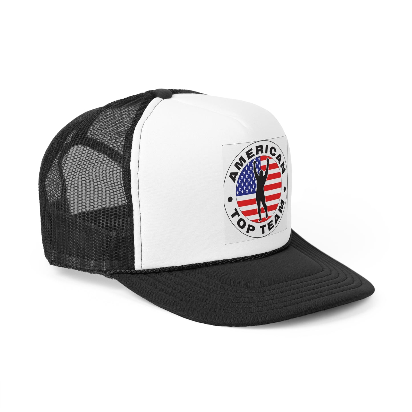 American Top Team Trucker Cap - Red White Blue Athletic Hat