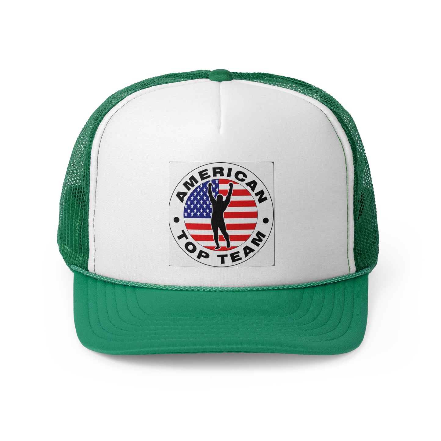 American Top Team Trucker Cap - Red White Blue Athletic Hat