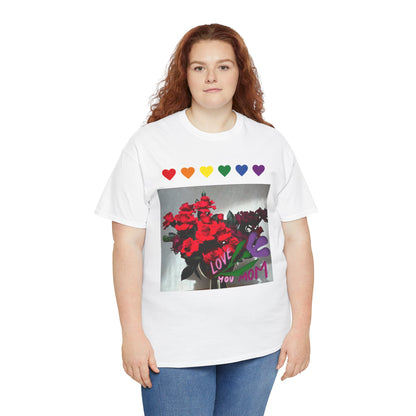 Heartfelt Love Unisex Heavy Cotton Tee for Mom