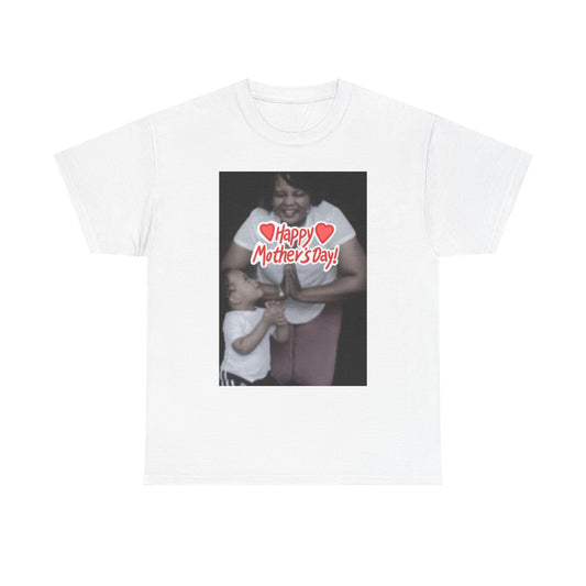 Happy Mother's Day Unisex Heavy Cotton Tee - Heartfelt Gift for Moms