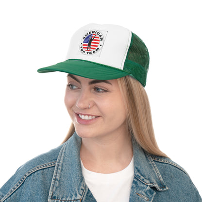 American Top Team Trucker Cap - Red White Blue Athletic Hat