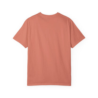 Kenya & USA Collage T-Shirt - Unisex Garment-Dyed Tee, Unique Animal & Flag Design