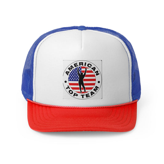 American Top Team Trucker Cap - Red White Blue Athletic Hat