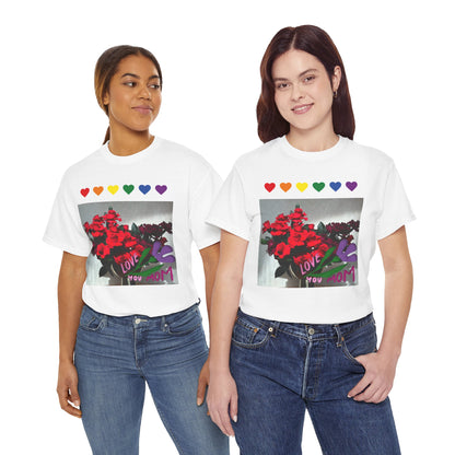 Heartfelt Love Unisex Heavy Cotton Tee for Mom
