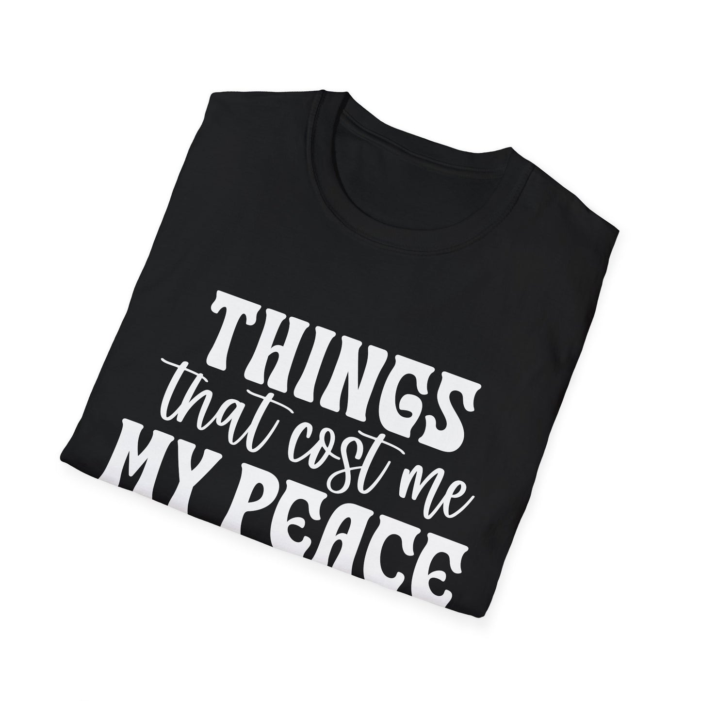 Unisex Softstyle T-Shirt with Motivational Quote - Perfect Gift for Self-Care & Mindfulness, Affirmation Tee, Relaxation Wear, Casual [...]