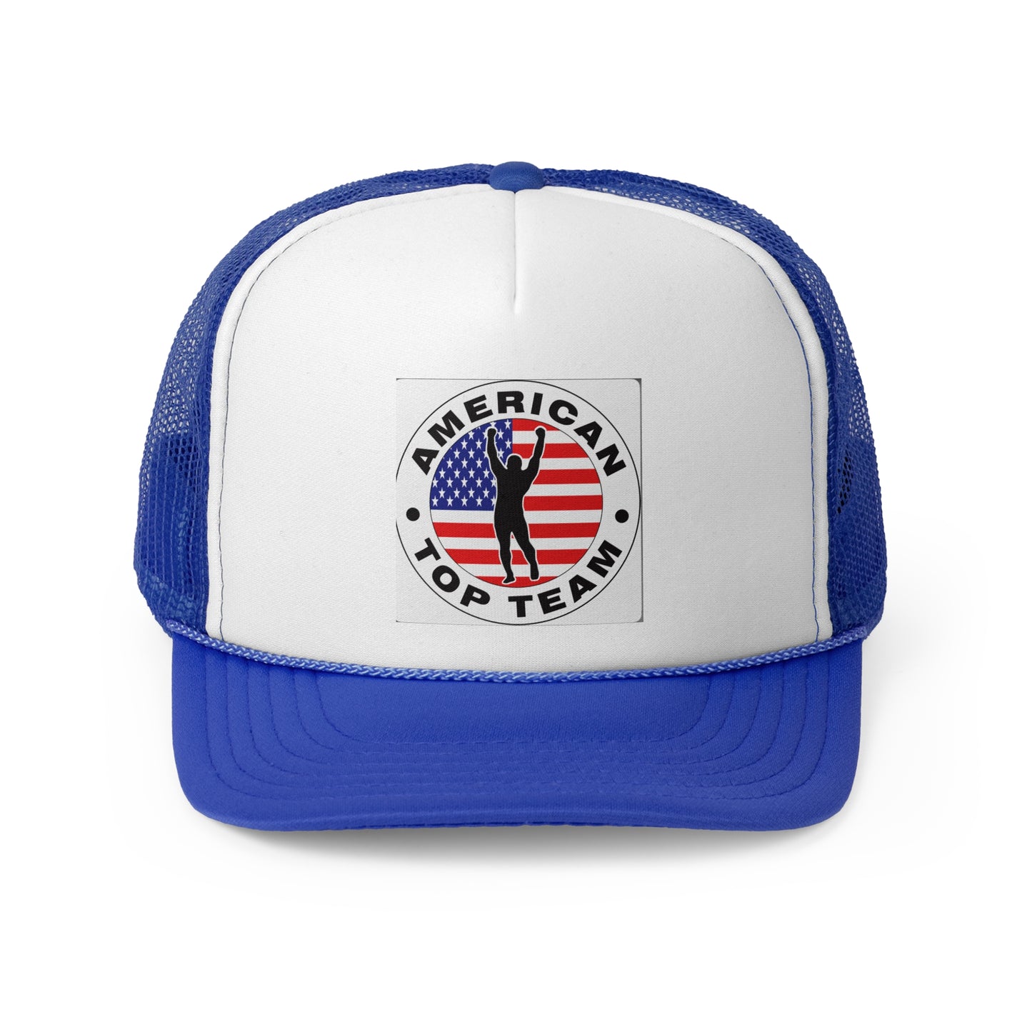 American Top Team Trucker Cap - Red White Blue Athletic Hat