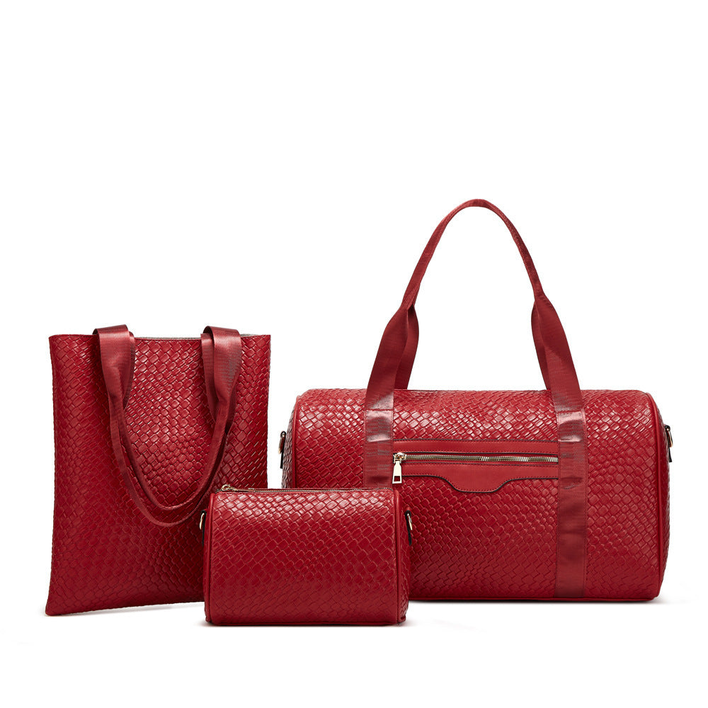 Dual-Design Women's Shoulder Bag: Ideal for Business Travel and Sports