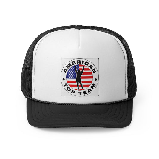 American Top Team Trucker Cap - Red White Blue Athletic Hat