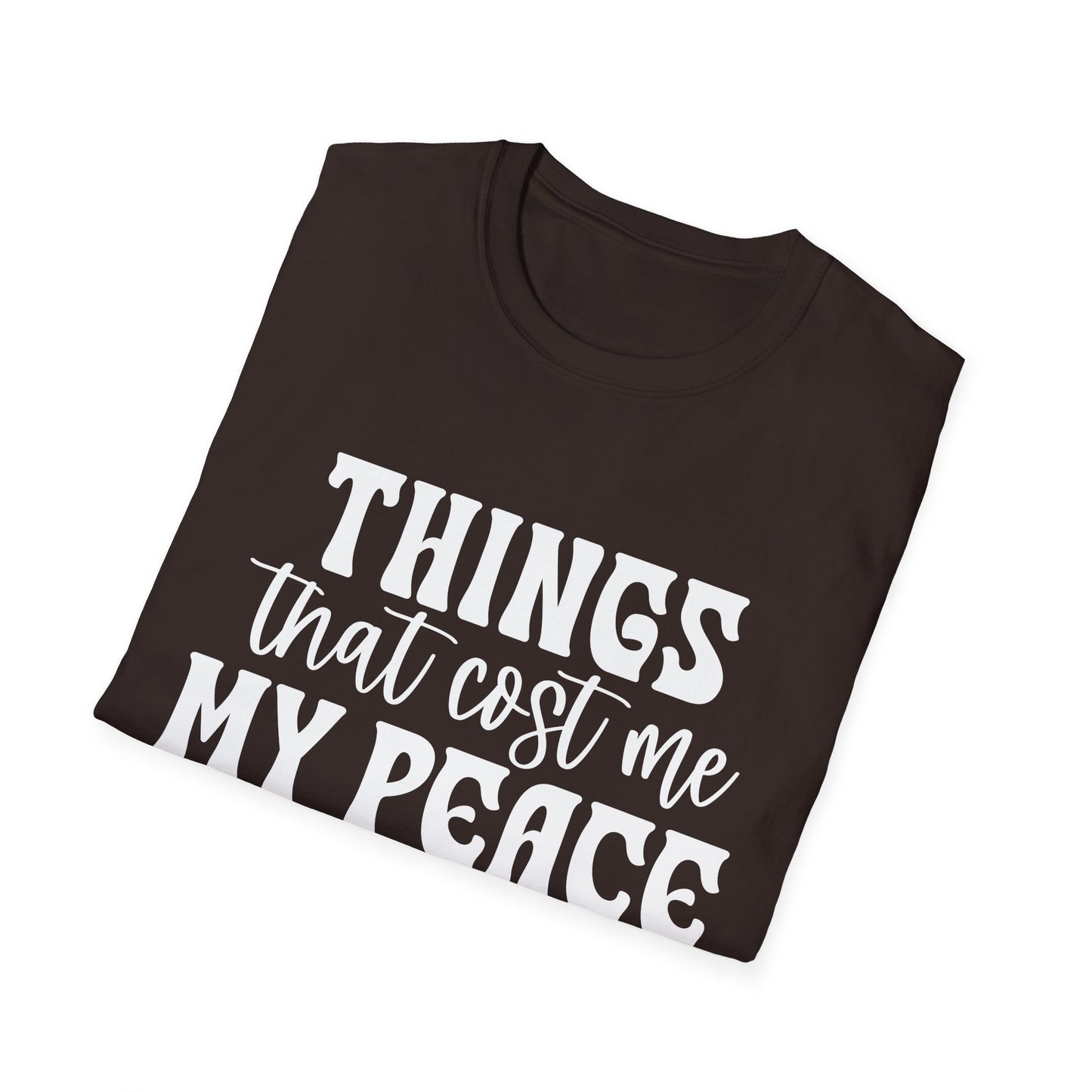 Unisex Softstyle T-Shirt with Motivational Quote - Perfect Gift for Self-Care & Mindfulness, Affirmation Tee, Relaxation Wear, Casual [...]