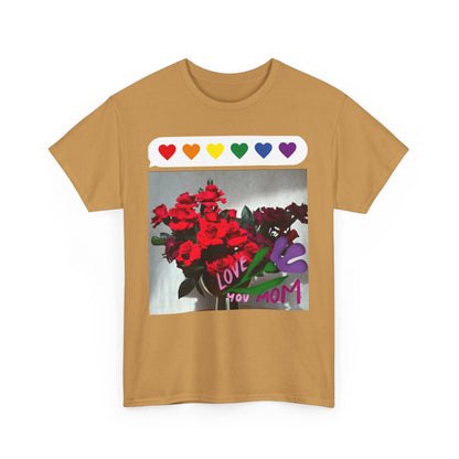 Heartfelt Love Unisex Heavy Cotton Tee for Mom