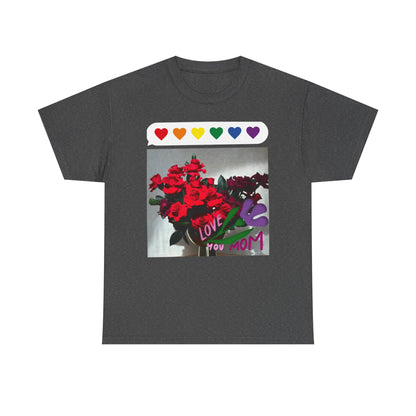 Heartfelt Love Unisex Heavy Cotton Tee for Mom