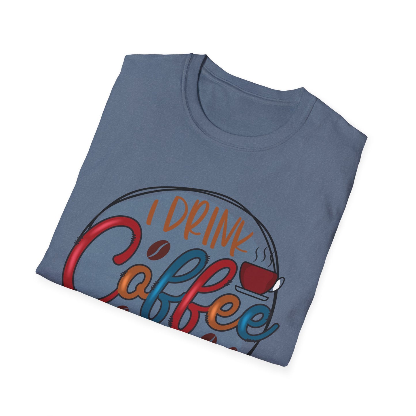 Coffee Protection Unisex T-Shirt, Funny Coffee Lover Gift, Casual Kitchen Tee, Perfect for Birthdays, Coffee Shop Wear
