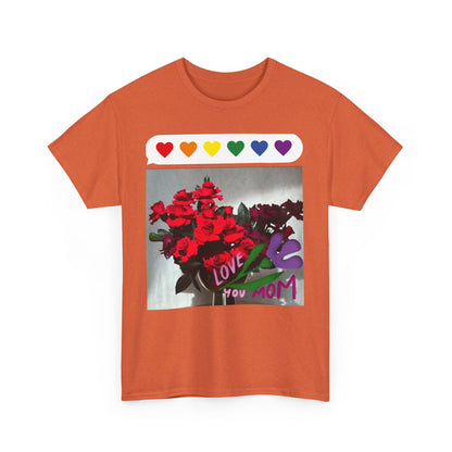 Heartfelt Love Unisex Heavy Cotton Tee for Mom