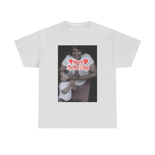 Happy Mother's Day Unisex Heavy Cotton Tee - Heartfelt Gift for Moms