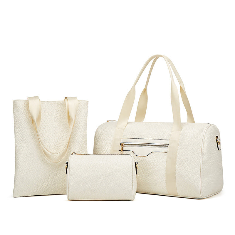 Dual-Design Women's Shoulder Bag: Ideal for Business Travel and Sports
